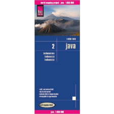 Reise Know-How Jáva térkép Reise 1:650 000 Indonézia térkép 2. térkép