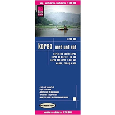 Reise Know-How Korea térkép Reise 1:700 000 térkép
