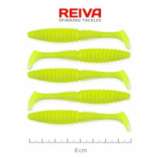 Reiva Zander Power Shad 8cm 5db/cs (Fluo Zöld) csali