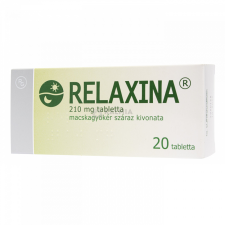 RELAXINA 210 mg tabletta 20 db gyógyhatású készítmény