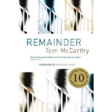 Remainder – Tom McCarthy idegen nyelvű könyv
