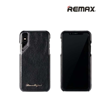 REMAX RM-1652 iPhone X XS (5,8&quot;) fekete műbőr hátlap tok tok és táska