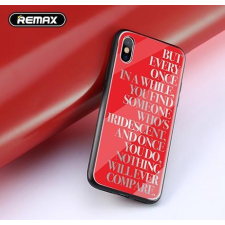 REMAX RM-1660 iPhone X / XS (5,8&quot;) piros műanyag hátlap tok tok és táska