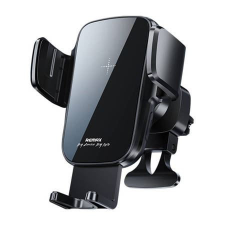 REMAX RM-C05 autós telefontartó és töltő szellőzőrácsba helyezhető fekete mobiltelefon kellék