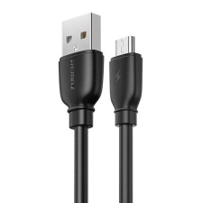 REMAX Suji Pro USB-A - MicroUSB kábel 2.4A 1m fekete (RC-138m Black) (RC-138m Black) kábel és adapter