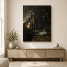  Rembrandt van Rijn - Lázár feltámasztása vászonkép dekoráció