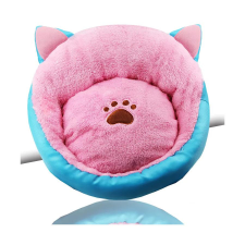 Rena Kisállat fekhely kerek, fülekkel 50cm Rózsaszín-kék ágy és ágykellék