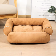 Rena Kutya kanapé "XXL" - khaki 85*60*25 szállítóbox, fekhely kutyáknak