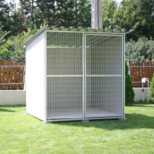  RENATO Kutya kennel, 2x2m alapterület, padozat nélkül szállítóbox, fekhely kutyáknak