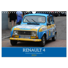  Renault 4 - Kultfahrzeug und Wegbegleiter (Wandkalender 2024 DIN A4 quer), CALVENDO Monatskalender – Thomas Bartruff naptár, kalendárium