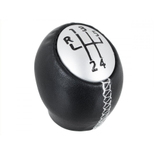  Renault Espace IV sebességváltó gomb 5 SEBESSÉGES FEKETE BŐR + EZÜST váltógomb