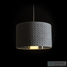 Rendl AINO 40 függő lámpa szürke króm 230V E27 28W R13275 világítás
