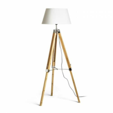 Rendl ALVIS/AMBITUS 46 állólámpa krémfehér bambusz 230V LED E27 11W világítás