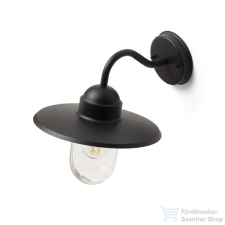 Rendl BEACON fali lámpa fekete strukturált üveg 230V E27 60W IP44 R13614 világítás