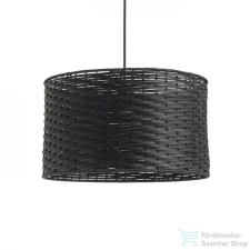 Rendl FIATLUX 41/24 függő lámpa fekete bambusz 230V E27 15W R13398 világítás