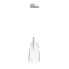 Rendl Light BELLINI L E14 függö lámpa fehér tiszta üveg 230V E14 15W