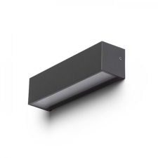 Rendl Light CAMARGUE fali lámpa antracitszürke szatén üveg 230V LED 6W IP65 3000K kültéri világítás