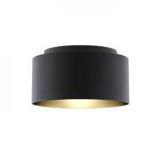 Rendl Light DOUBLE 55/30 lámpabúra Polycotton fekete/arany fólia max. 23W világítási kellék