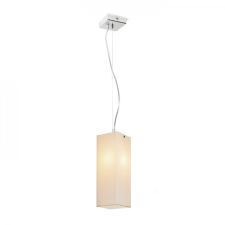 Rendl Light LUCIA 30x10 függö lámpa szatén üveg/króm 230V E27 42W világítás