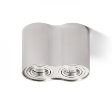Rendl Light MILANO II mennyezeti lámpa szálcsiszolt alumínium 230V GU10 2x35W világítás