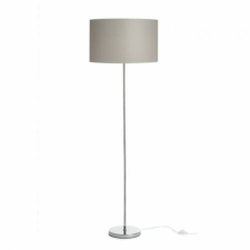 Rendl NYC/RON 40/25 állólámpa Chintz világosszürke/króm 230V LED E27 11W világítás
