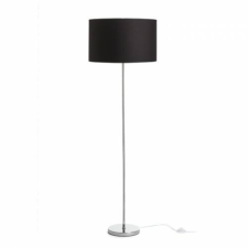 Rendl NYC/RON 40/25 állólámpa Polycotton fekete/króm 230V LED E27 11W világítás