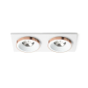  RENDL R13255 SHARM LED mennyezeti lámpa, készlet fehér réz