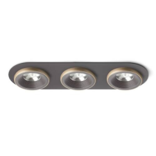 Rendl SHARM R III süllyesztett lámpa barna/gyöngyházarany 230V LED 3x10W 24° 3000K világítás