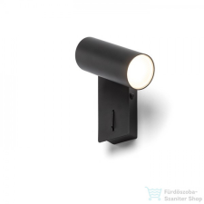 Rendl TAPIO I SQ fali lámpa fekete 230V LED 4.5W 3000K R13423 világítás