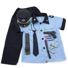  Rendőr Farsangi Jelmez M 110-120cm jelmez