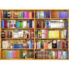 Rendőrségi téma puzzle könyvekkel 1000 darabbal puzzle, kirakós