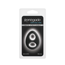  Renegade - Romeo Soft Ring - Black péniszgyűrű