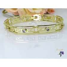  Renia antiallergén dizánj karkötő görög mintázattal-14K karkötő