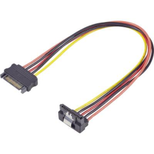 Renkforce SATA áram hosszabbító kábel 0,3 m (RF-4128339) kábel és adapter