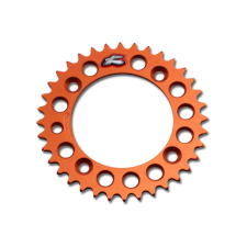 RENTHAL Hátsó lánckerék Renthal 415 Z.36 narancs TC / SX 50 egyéb motorkerékpár alkatrész