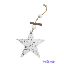  Repedezett akasztós csillag dekorációs kellék