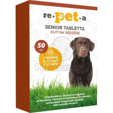  Repeta Senior tabletta idős kutyáknak 50 db vitamin, táplálékkiegészítő kutyáknak