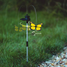  Repkedő pillangó szolár lámpa kültéri világítás