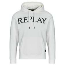 Replay Pulóverek SWEATSHIRT Fehér EU S férfi pulóver, kardigán