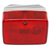 Replay RC hátsó lámpa Peugeot 103, MBK 51, piros, króm REPLAY Elektronika Világítások Hátsó lámpák