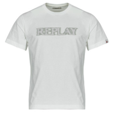 Replay Rövid ujjú pólók T SHIRT Fehér EU L férfi póló