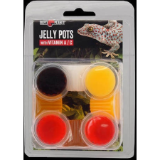 Repti Planet Jelly Pots Mixed - Kiegészítő takarmány hüllők és gerinctelenek részére 8 db hüllőeledel