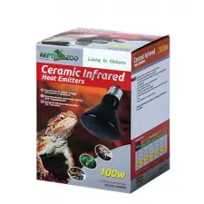 Repti-Zoo Repti Zoo Ceramic Infrared | Kerámia fűtőtest - 100 W kisállatfelszerelés