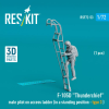  ResKit Models F-105 (D,F,G) Thunderchief male pilot on access ladder (type 3) (1 pcs) (3D Printed) 1