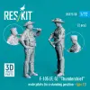  ResKit Models F-105 (F, G) Thunderchief male pilots (in a standing position - type 2 ) (2 pcs) (3D P