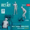  ResKit Models MJ-4 Jammer (MHU-83 B/E) driver & airmen (scene 2) (3 pcs) (3D Printed) (1/48 1:48