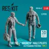  ResKit Models OV-10D+ Bronco male pilots (in a standing position - type 1) (2 pcs) (3D Printed) 1:48