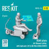  ResKit Models USAF pilots (2 pcs) & M1 Weaver trolley with hydraulic lift & AN-M64 500lb (WW