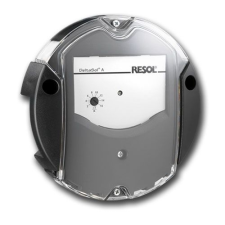 Resol Napkollektor vezérlés DELTASOL AX hőmérséklet különbség szabályozó. Fűtés, szellőző vagy szellőztető szabályzó 2 db PT1000 érzékelő fűtésszabályozás