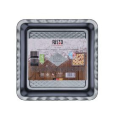 RESTO Sütőforma, négyzet, 25,5x25,5x5 cm, RESTO "Norma 96115" konyhai eszköz